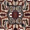 Homeroots 7 ft. Maroon & Gray Medallion Area Rug 396153 - alternate 2